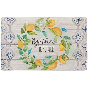SoHome Cozy Living Home Lemon Decor Anti-Fatigue Kitchen Mat - 1 of 4