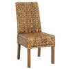 Sanibel 18" H Water Hyacinth Side Chair (Set of 2) - FOX6504 - Safavieh Couture - 4 of 4