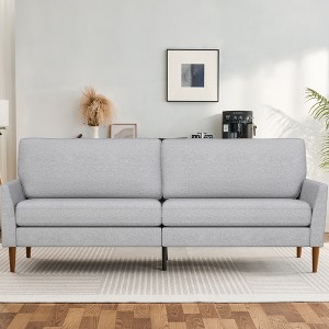 Dyonery 88" Loveseat Sofa, Comfy Couches for Living Room, Modern Oversized Love Seat Sofa, Tool-Free Setup Large Couches for Bedroom Office - 1 of 4