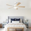 Parrot Uncle 52" Modern LED Ceiling Fans with Lights and Remote Reversible Fan for Bedroom Living Room - 2 of 4