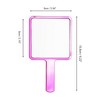 Unique Bargains Portable Chrome Handheld Mirror 1 Pc - 2 of 4