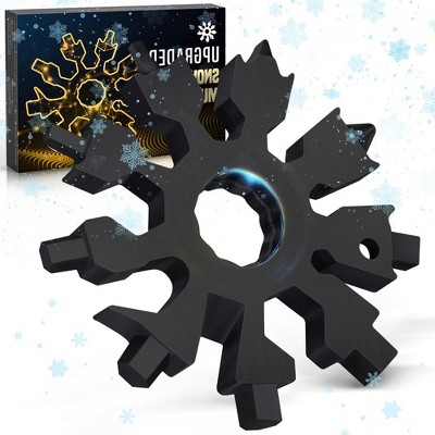 HANPURE Snowflake Multi-Survival Tool 20-in-1 Function Portable Camping Tool,  Stocking Stuffer - Christmas Gift For Men, Dad, Husband, Teens