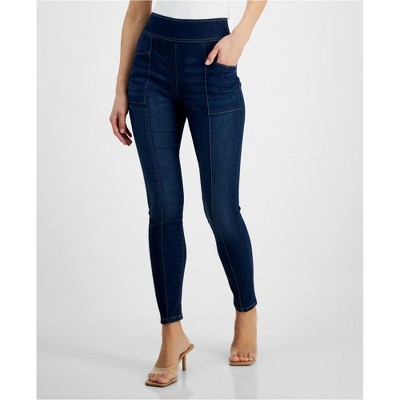 I.N.C International Concepts Womens Concept Skinny Fit Jeans, Blue, 10
