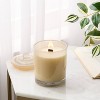 Wooden Wick Lidded Jar Candle - Threshold™ - 2 of 3