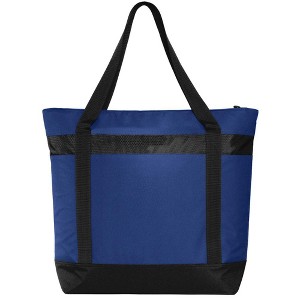 Mafoose Large Tote Cooler Bag with Zippered Top & Water-Resistant Lining - 1 of 4
