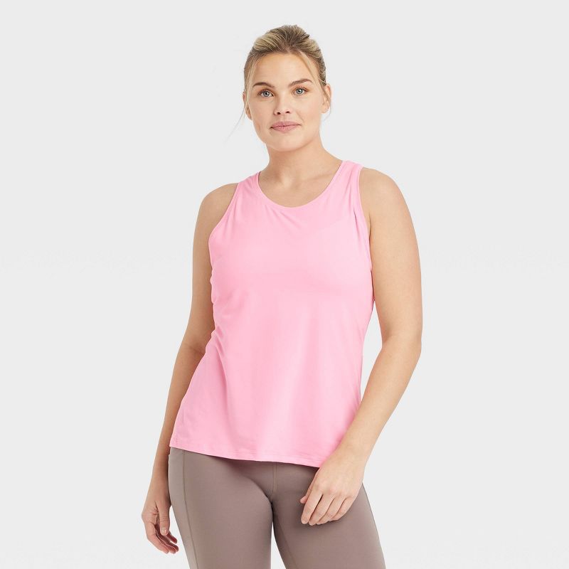 Women's Essential Racerback Tank Top - All In Motion™, 3 of 6