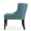 CAVINAS Contemporary Upholstered Accent Chair with Button Tufted Waffle Stitching & Nailhead Trim, Modern Armchair for Living Room, Bedroom - 4 of 4
