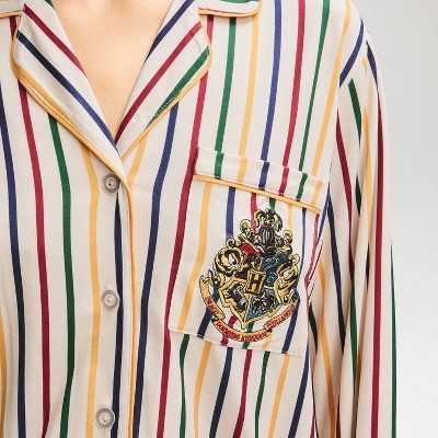 Women's Harry Potter Striped Graphic Pajama Set - XS : Target