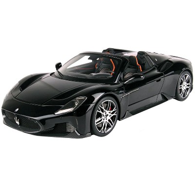 Maserati MC20 Cielo Nero Essenza Black with DISPLAY CASE Limited Edition to  24 pieces Worldwide 1/18 Model Car by BBR