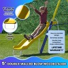 Sportspower Royal Fun Metal 2 Standing Swing with 2 Kids' Roman Glider Swing - 2 of 4
