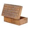 Mela Artisans Arrow Handcrafted Box in Gray Finish - Medium - 2 of 4