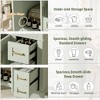 Mshliw 30" Bathroom Vanity with Ceramic Sink, Deep Drawer, Gold Handles & Soft-Close Doors – Modern Storage Cabinet - 3 of 4