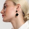 SOHI Women's The Clover Drop Earrings - 4 of 4