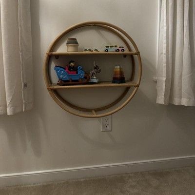 Pillowfort circle hotsell wall shelf