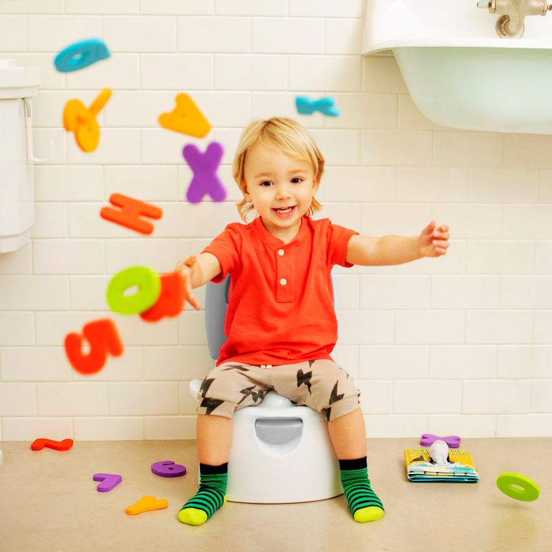 Munchkin Arm &#38; Hammer Multi-Stage 3-in-1 Potty Chair  Ring and Step Stool, 4 of 13