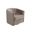 Alpine Furniture Maison Chair, 30 x 29.5 x 29.5, Light Grey - image 4 of 4