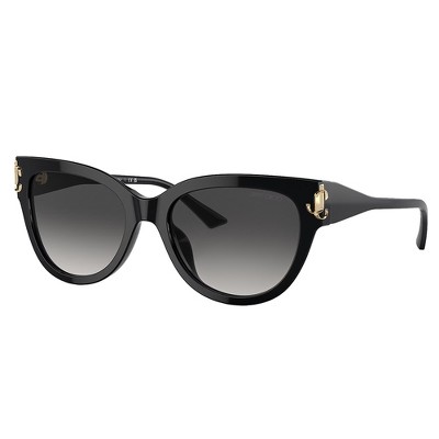 Jimmy Choo JC 5018U 50008G Womens Phantos Sunglasses Black 54mm