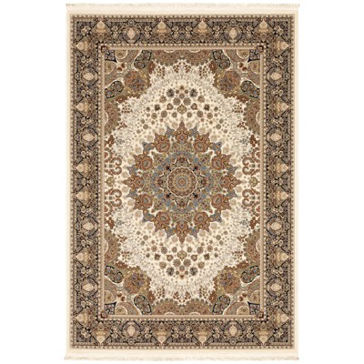 Oriental Weavers Masterpiece 1802W Ivory/ Multi Indoor Area Rug - 3'10" x 5'5"