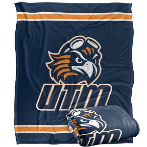 The University Of Tennessee At Martin Primary Logo Silky Touch Blanket White 50x60 - 1 of 4