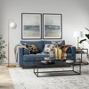 Hudson and Canal Arc Floor Lamp with Round Glass Shade - 4 of 4