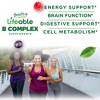 Lifeable B Complex for Adults, for Cellular Energy, Vegan, 90 Gummies - 3 of 4