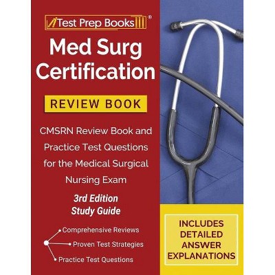 Med Surg Certification Review Book - by  Tpb Publishing (Paperback)