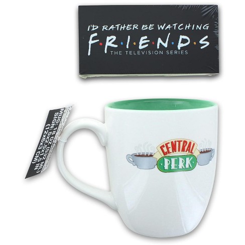 Silver Buffalo Friends Central Perk 18oz Ceramic Mug 5 X 2 5 Inch Wall Sign Gift Set Target