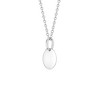 Girls' Small Monogram Circle Sterling Silver Necklace - In Season Jewelry - 2 of 4