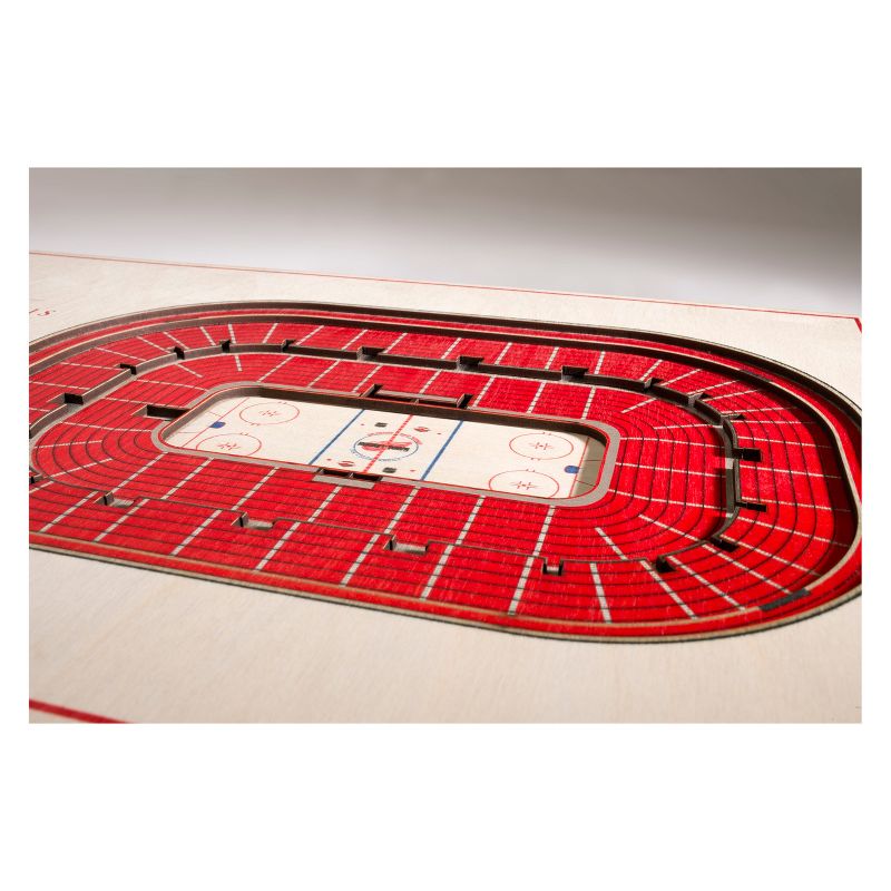 NHL Detroit Red Wings 5-Layer Stadiumviews 3D Wall Art, 2 of 6