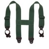 CTM Men's Elastic 2 Inch Wide Button-End Wader Suspenders - 4 of 4