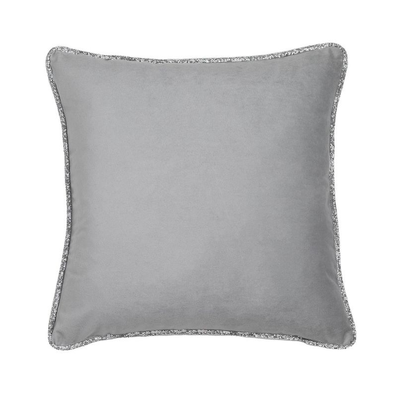 Luminous Piping Border Square Throw Pillow - Sparkles Home, 1 of 4