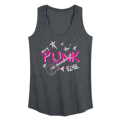 Women's - Instant Message - Punk Guitare Graphic Racerback Tank