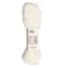 U Brands 11.4"x9.8" Locker Round Fur Rug White - 2 of 4