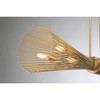 Savoy House Longfellow 6 - Light Chandelier in  Burnished Brass - 4 of 4