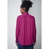 Jessica London Women's Plus Size Mixed Media Shirt - 3 of 4