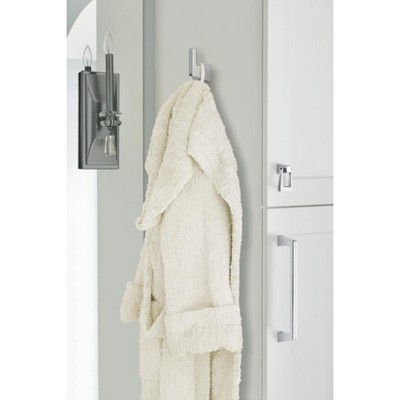 Polished Nickel Single Prong Wall Mounted Robe Hook