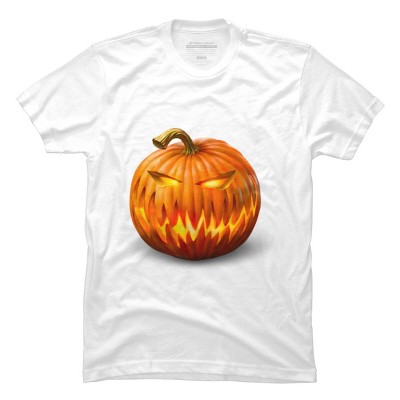 Men's Design By Humans Jack O'Lantern By Ldarro T-Shirt
