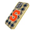 NCAA ACC Universities Plaid Gold Bling Cell Phone Case for Apple iPhone - 2 of 4