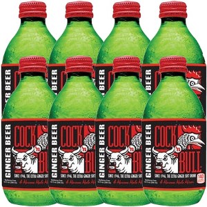 Cock n Bull Ginger Beer 10oz Soda Bottles - Ideal Mixer for Cocktails, Mocktails, and Bartenders - Premium Quality for Perfect Mixed Drinks - Refreshing Flavor Profile- Made In USA - 1 of 3