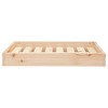 VidaXL Dog Bed 28.1 in.x21.3 in.x3.5 in. Solid Wood Pine - 3 of 4