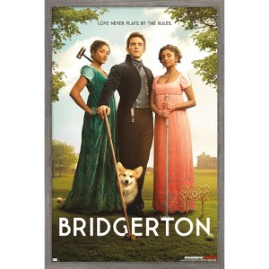 Trends International Netflix Bridgerton: Season 2 - Trio One Sheet Framed Wall Poster Prints - 1 of 4