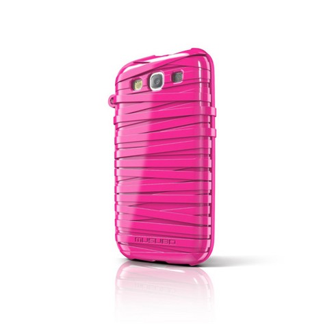 erger maken Verduisteren circulatie Musubo Rubber Band Case For Samsung Galaxy S3 (pink) : Target