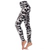 Women's Super Soft Midi-Rise Printed Leggings - One Size Fits Most - White Mark - 3 of 3
