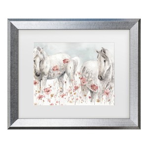 Trademark Fine Art - Lisa Audit Wild Horses Iii Matted Framed Art - 1 of 4