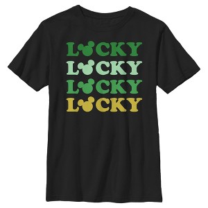 Boy's Disney Mickey and Friends Lucky Stack T-Shirt - 1 of 4