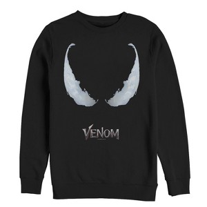 Men's Marvel Venom Film All Eyes Sweatshirt - 1 of 3