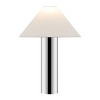 Cheri Table Lamp - 20.5 Inch Height - TBL4617 - Chrome/White - Safavieh - 2 of 4