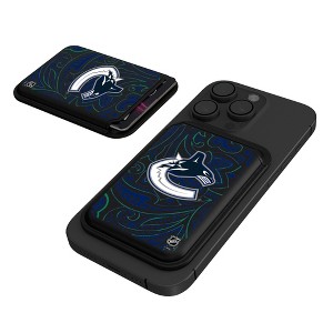 Keyscaper NHL Western Conference Teams Paisley Black Magnetic Credit Card Wallet - 1 of 3