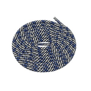 INSPIRE CHIC Three-Color Checkered Round Rope Shoe Laces for Boots 2 Pairs - 1 of 3