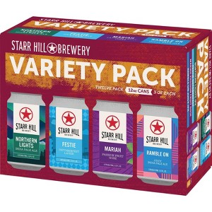 Starr Hill Variety Beer Pack - 12pk/12 fl oz Cans - 1 of 1